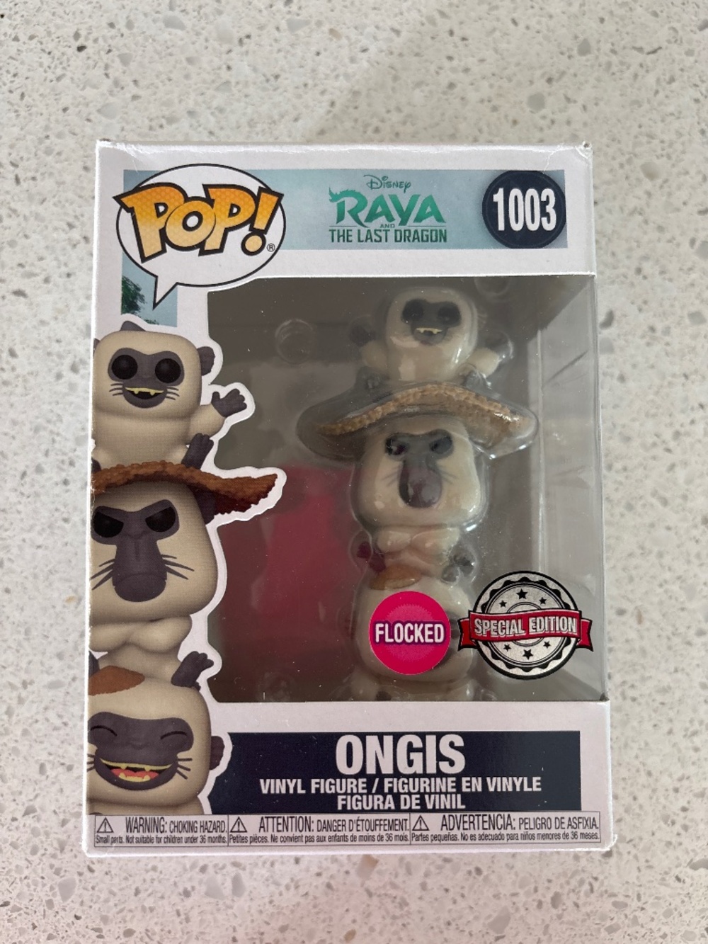 Funko Pop special edition ONGIS FROM RAYA